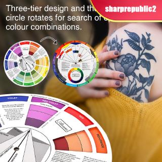 Magic Palette Coloring Matching Guide Colors Mixing Wheel Selection Board