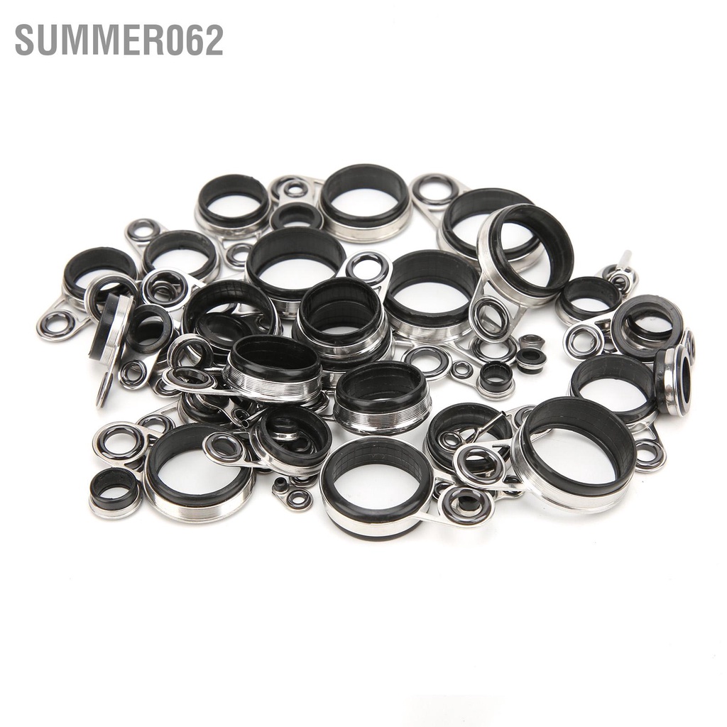 [Hàng Sẵn] 49 trong 1 bộ Đúc đá đa năng Cần câu cá Hướng dẫn Vòng dây Lời khuyên hàng đầu【Summer062】