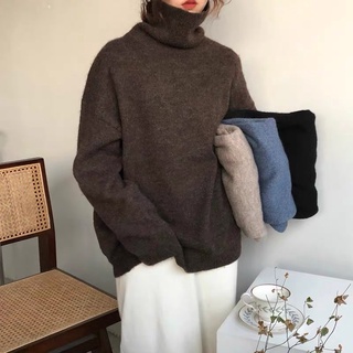 áo len cao cổ xù
