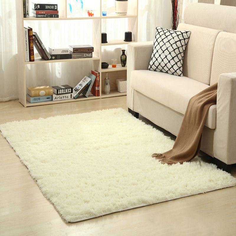 HO Living Room Carpet Fluffy Rectangle Floor Mat Antiskid Faux Fur Area Rug Thicken