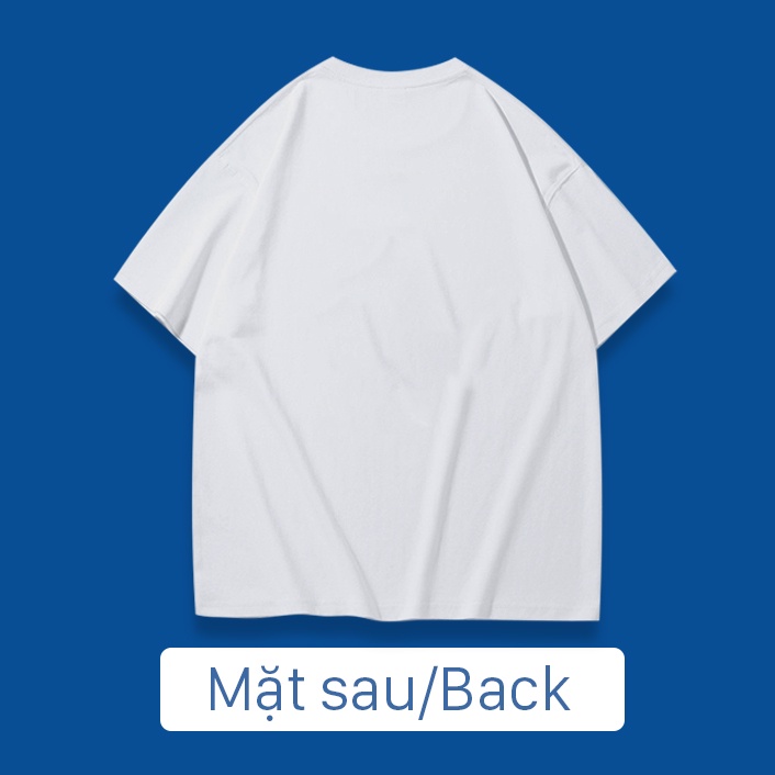 Áo thun nữ tay lỡ freesize phông form rộng Unisex In Slogan Du Lịch