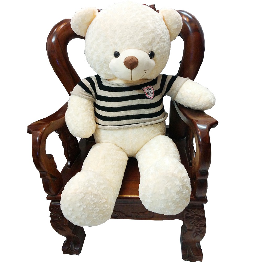 [CHUYÊN SỈ GIÁ SỐC]  Gấu bông Teddy cao cấp áo len khổ vải 1m4 Cao 1M2 (6 Màu) [ DIABRAND ]