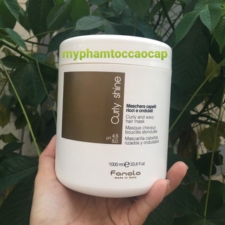 HẤP DẦU XẢ DÀNH CHO TÓC XOĂN - TÓC UỐN FANOLA CULR SHINING Ý 1000ML