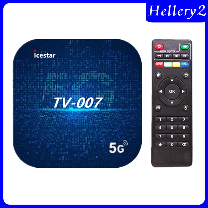 [HELLERY2] Smart Android 9.0 TV Box Android Box 5G Dual WiFi BT HDMI 2.0 Remote Control