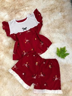 bộ hoa nhí kate lụa