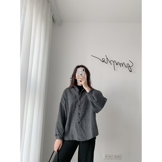 Áo sơ mi dạ kẻ sọc SA236 1994closet