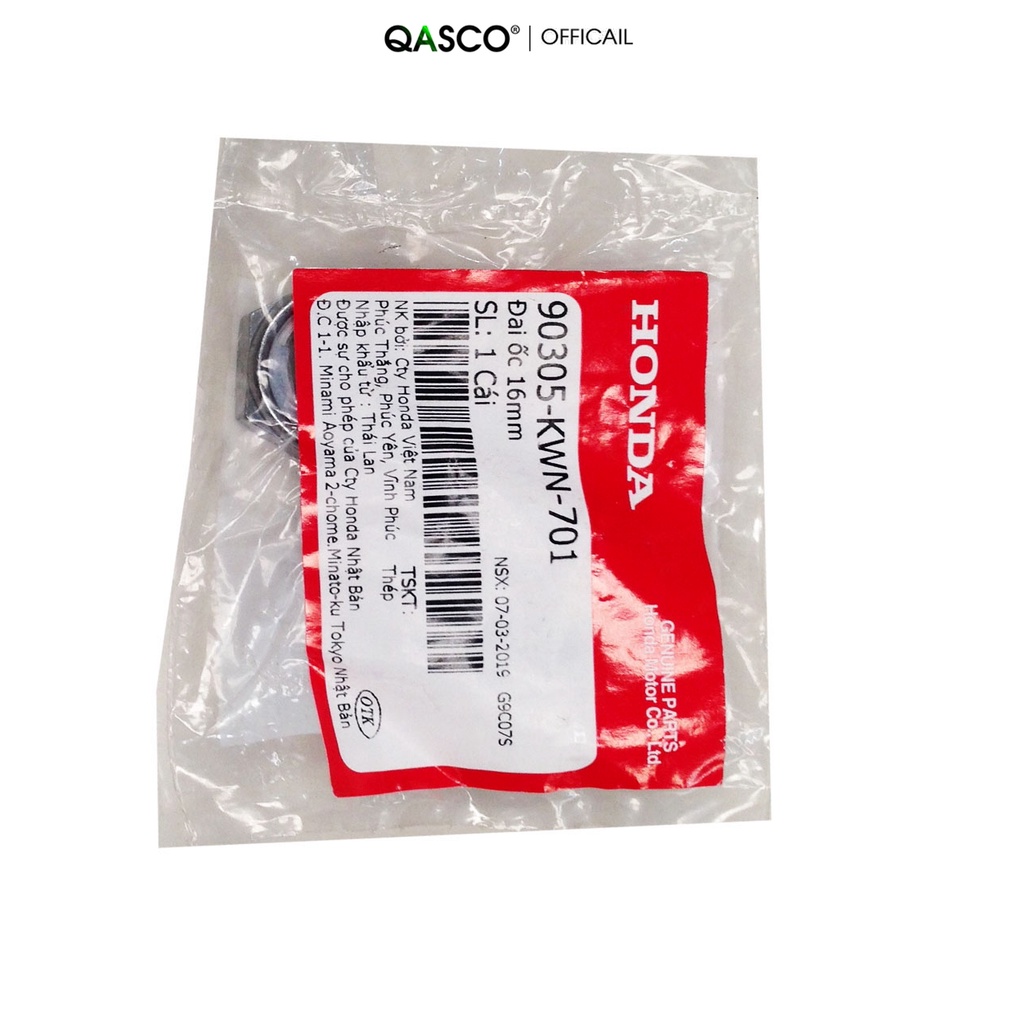 Đai ốc HONDA nhiều dòng xe 16mm