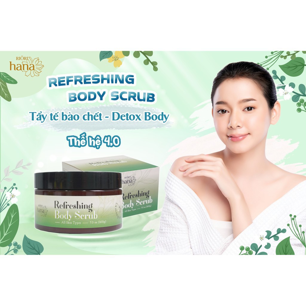 Tẩy Da Chết Body Muối Tắm RIORI Refreshing Body Scrub – 200g | BigBuy360 - bigbuy360.vn