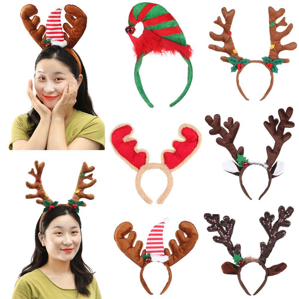 Băng Đô Cài Tóc Hình Chuông Nhỏ Hoạt Hình Thời Trang Giáng Sinh