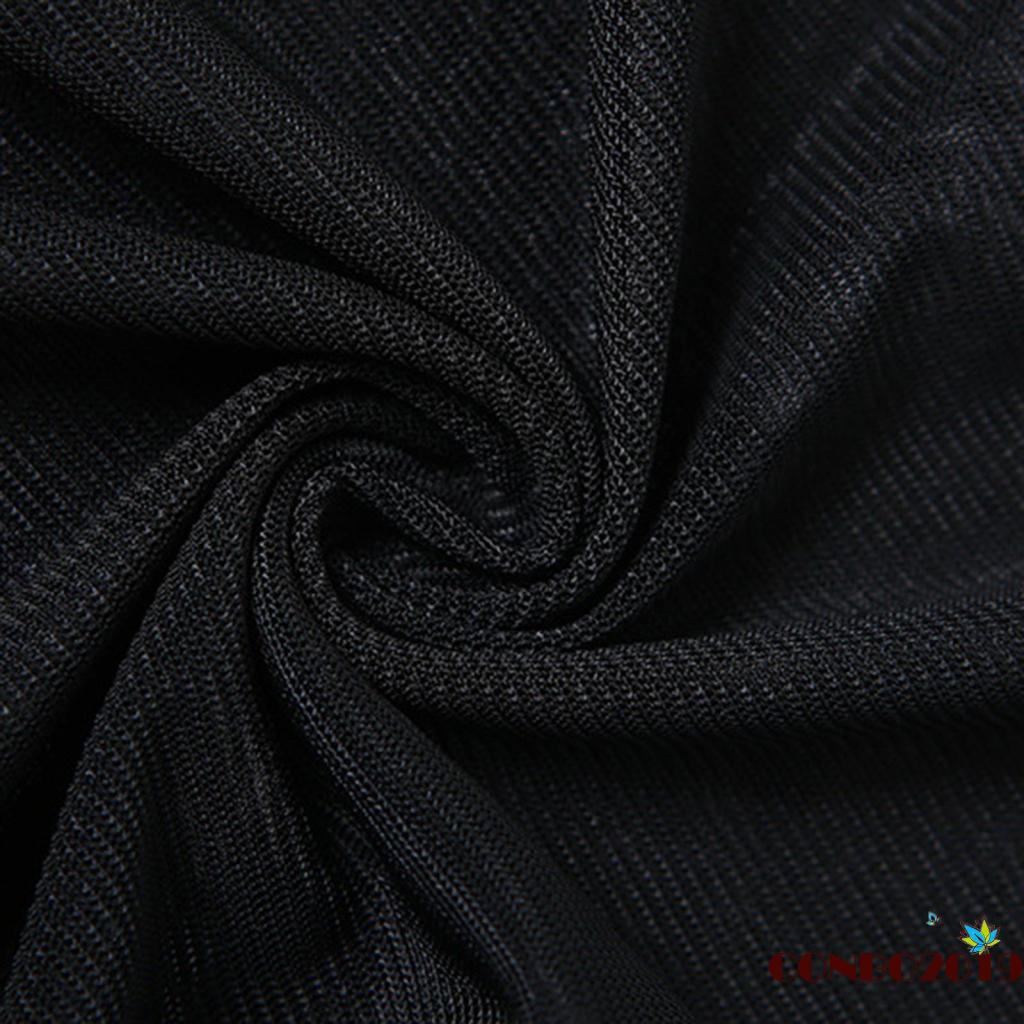 Áo Thun Tay Dài Phối Lưới Có Dây Điều Chỉnh Màu Sắc Thời Trang Quyến Rũ Cho Nữ