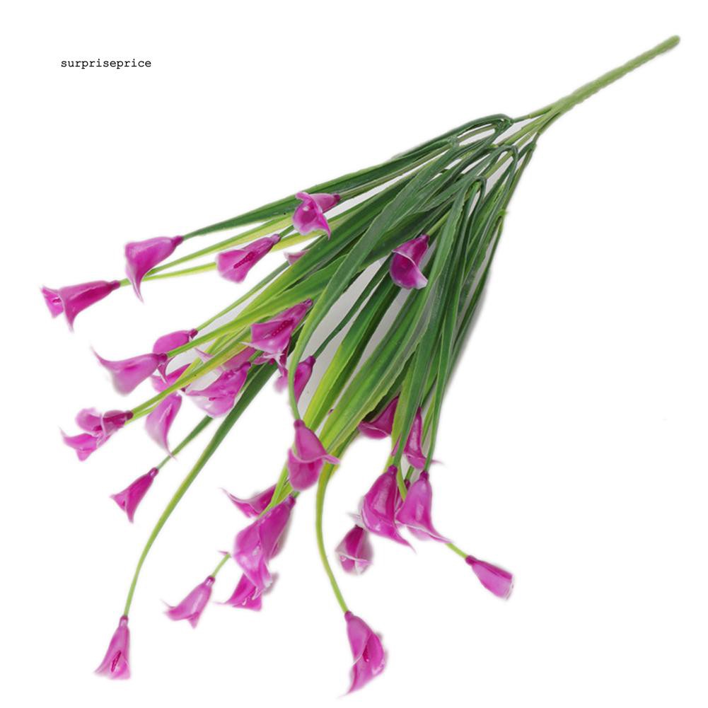 Bó hoa Lily nhân tạo 35 bông trang trí sống động hoa