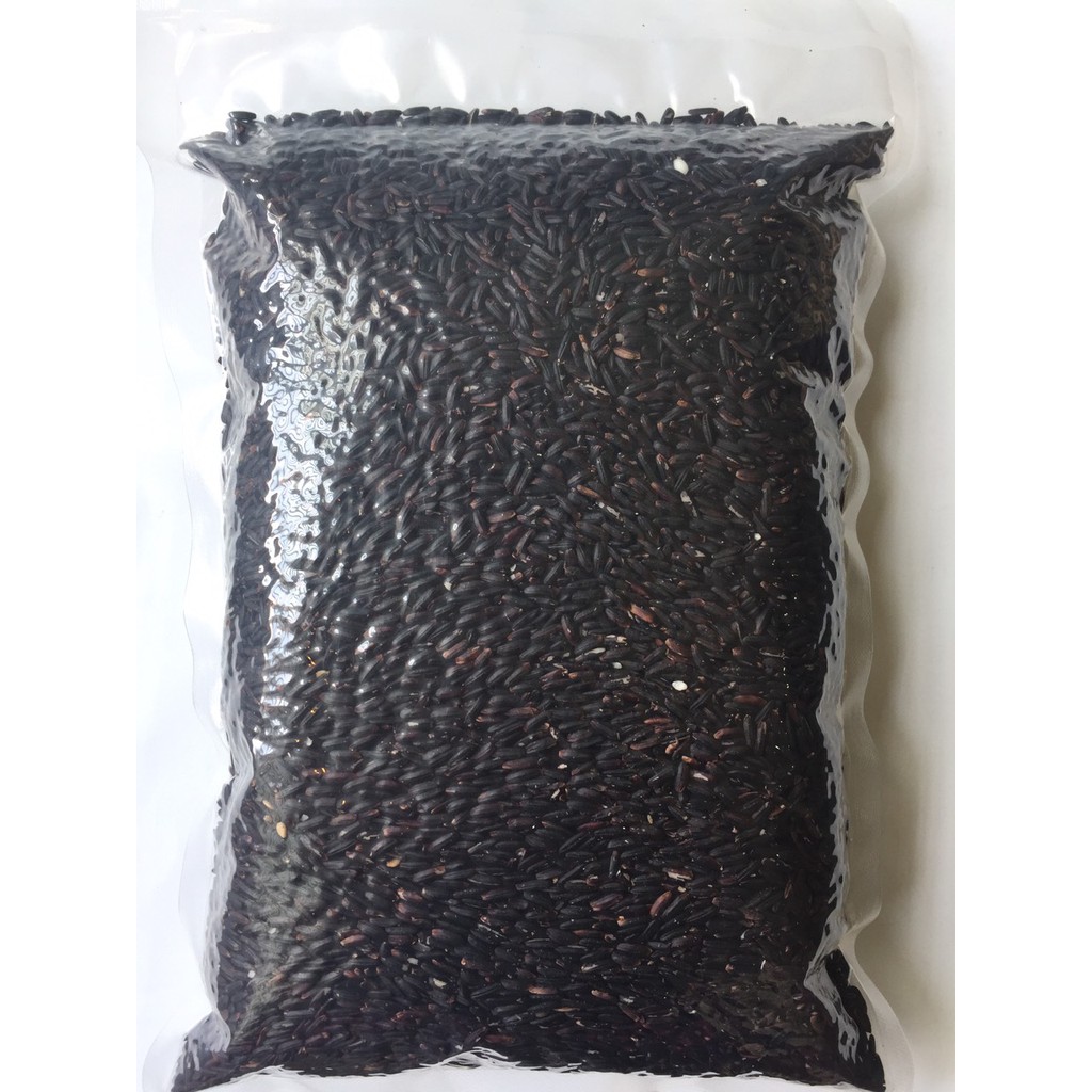 Gạo lứt đen dẻo Điện Biên thơm ngon gói 500g-1kg ( Hút chân không)