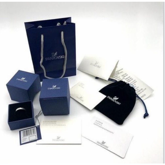 SWAROVSKI Vòng Đeo Tay Thiết Kế Đơn Giản Thời Trang Xinh Xắn Cho Nữ