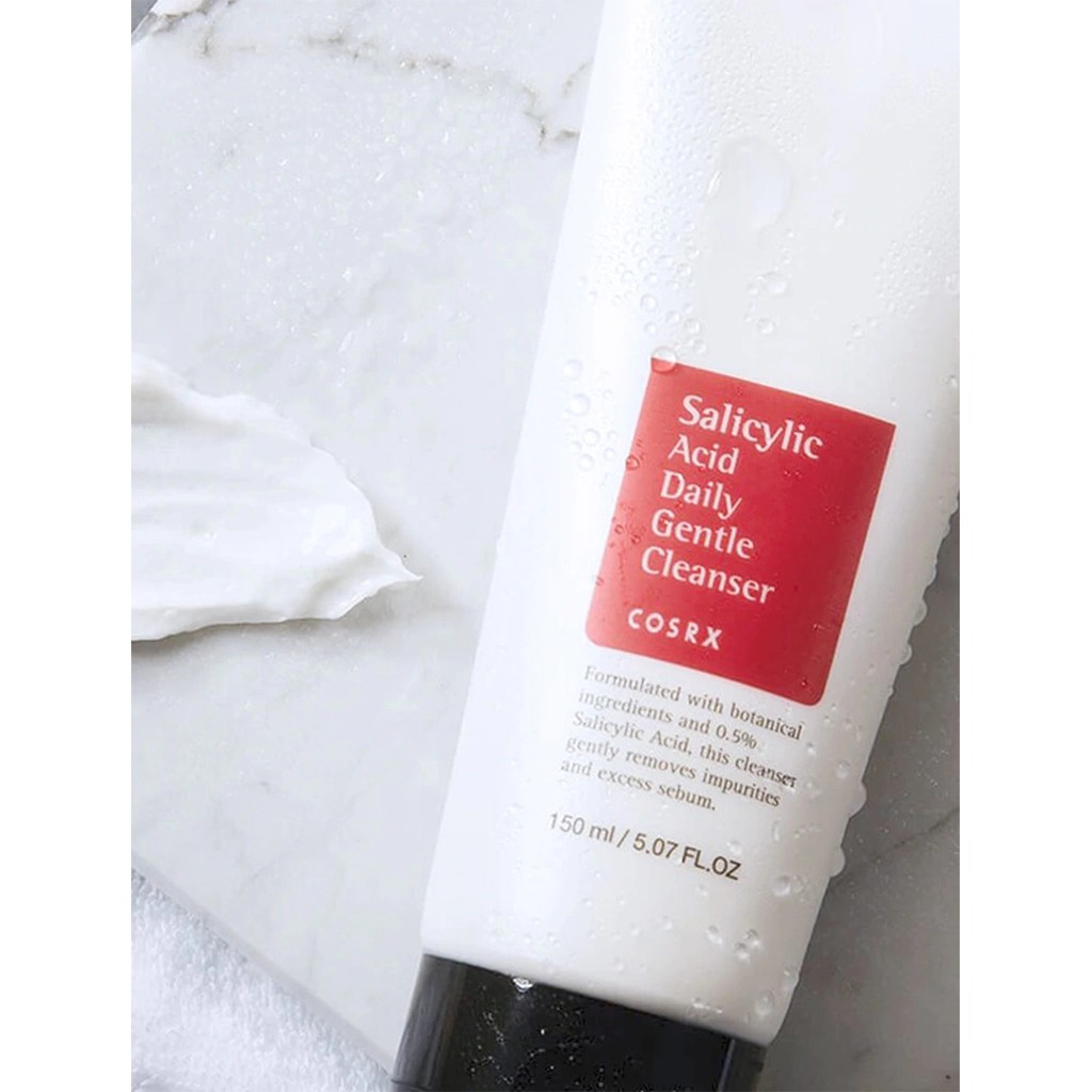 Sữa Rửa Mặt Da Mụn Cosrx Salicylic Acid Daily Gentle Cleanser 150ml