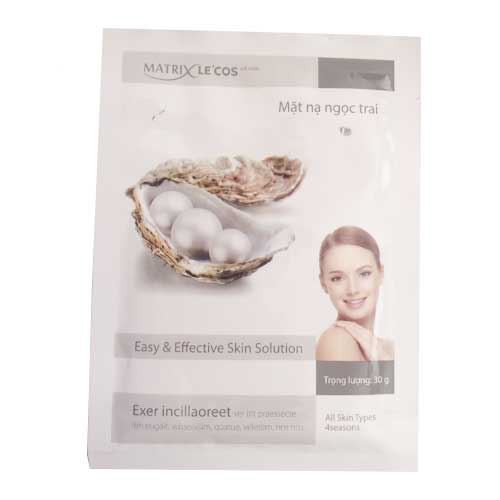 🍀🍀Mặt Nạ Dưỡng Da Matrix Le'cos - Tinh Chất ngọc Trai