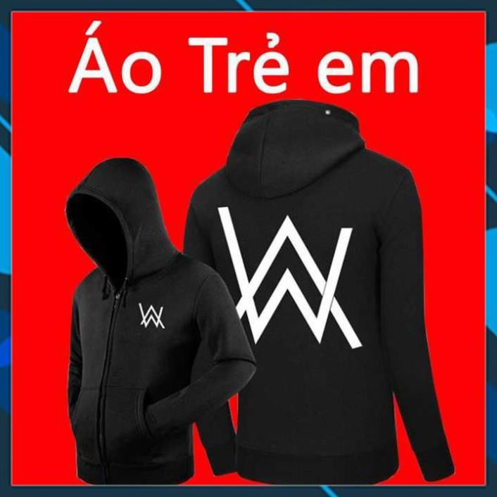 (SALE 50%) (TẶNG KÈM KHẨU TRANG ALAN WALKER) Áo khoác Alan Walker Trẻ em siêu hot - Mặc rất thoáng m
