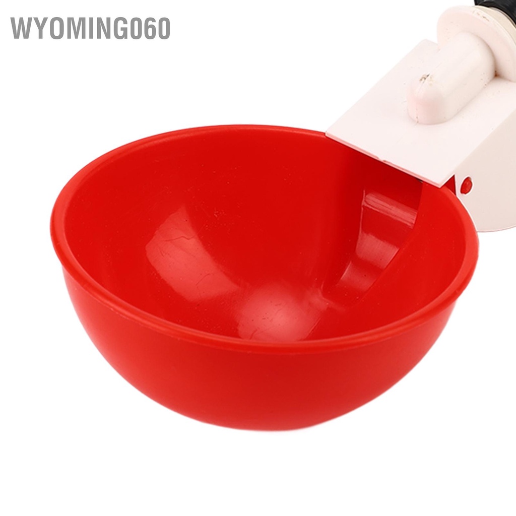 [Hàng Sẵn] 10 Cái Cốc Nước Gà Tự Động An Toàn Dung Tích Lớn Dễ Lắp Đặt Bát Uống Cho Gia Cầm Vịt Ngỗng【Wyoming060】