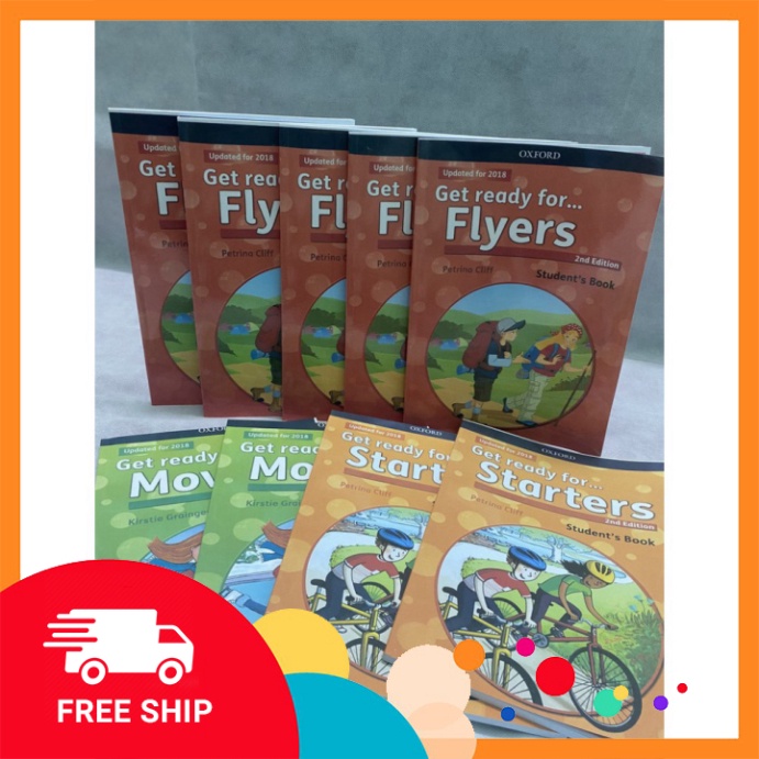 Get ready Starters, Movers, Flyers ( kèm file nghe )