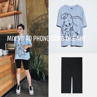LEGGING ĐÙI CUỘN TÍM (shopmh59)