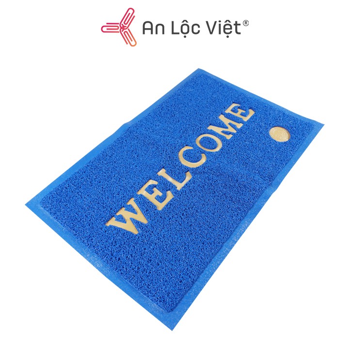 Thảm nhựa lau chân Welcome 40x60cm - 50x70cm - 60x90cm (giao màu ngẫu nhiên)