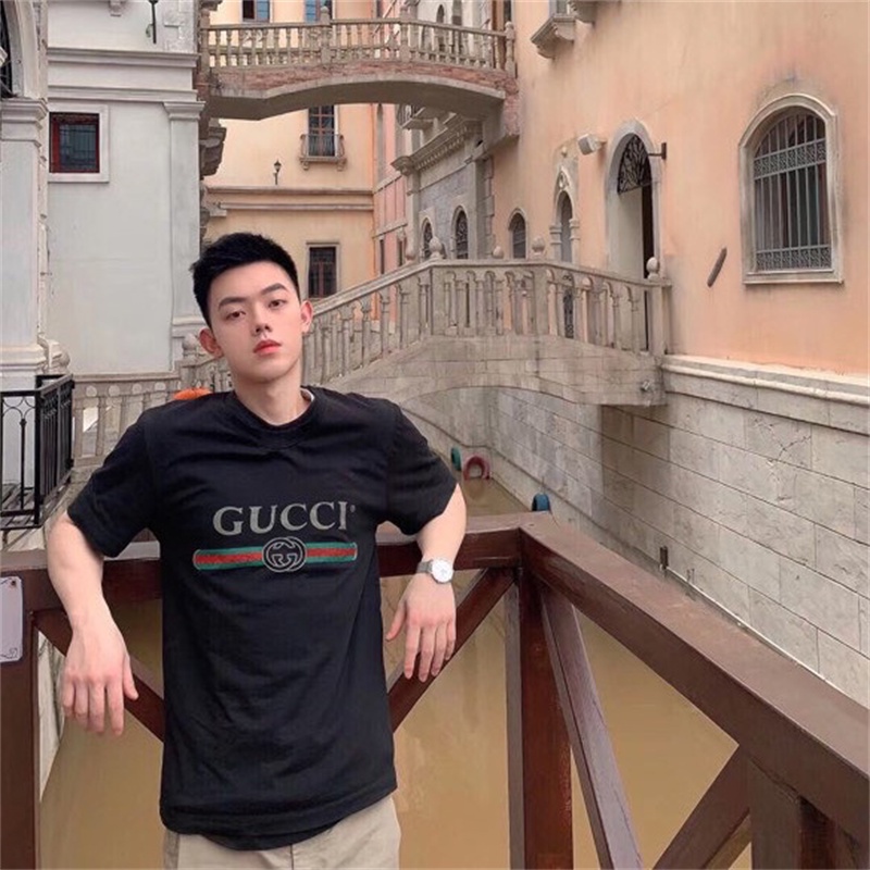 Áo Thun Tay Ngắn In Logo Graffiti Đơn Giản Thoải Mái Thoáng Khí