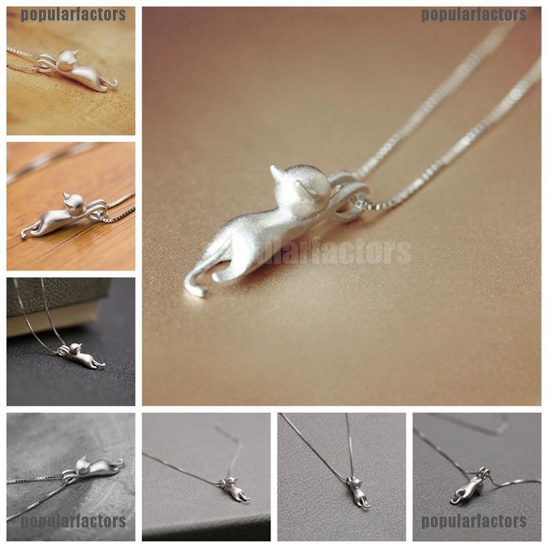 Nhẫn Bạc Hình Mèo Dễ Thương