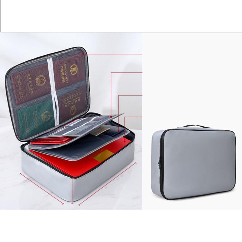 Túi Đựng Hộ Chiếu Tài Liệu Tiện Dụng Cho Gia Đình / Văn Phòng