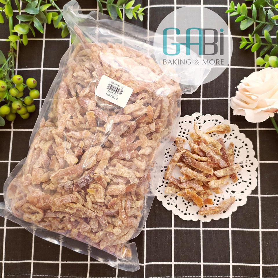 1 kg Mứt trần bì ít đường