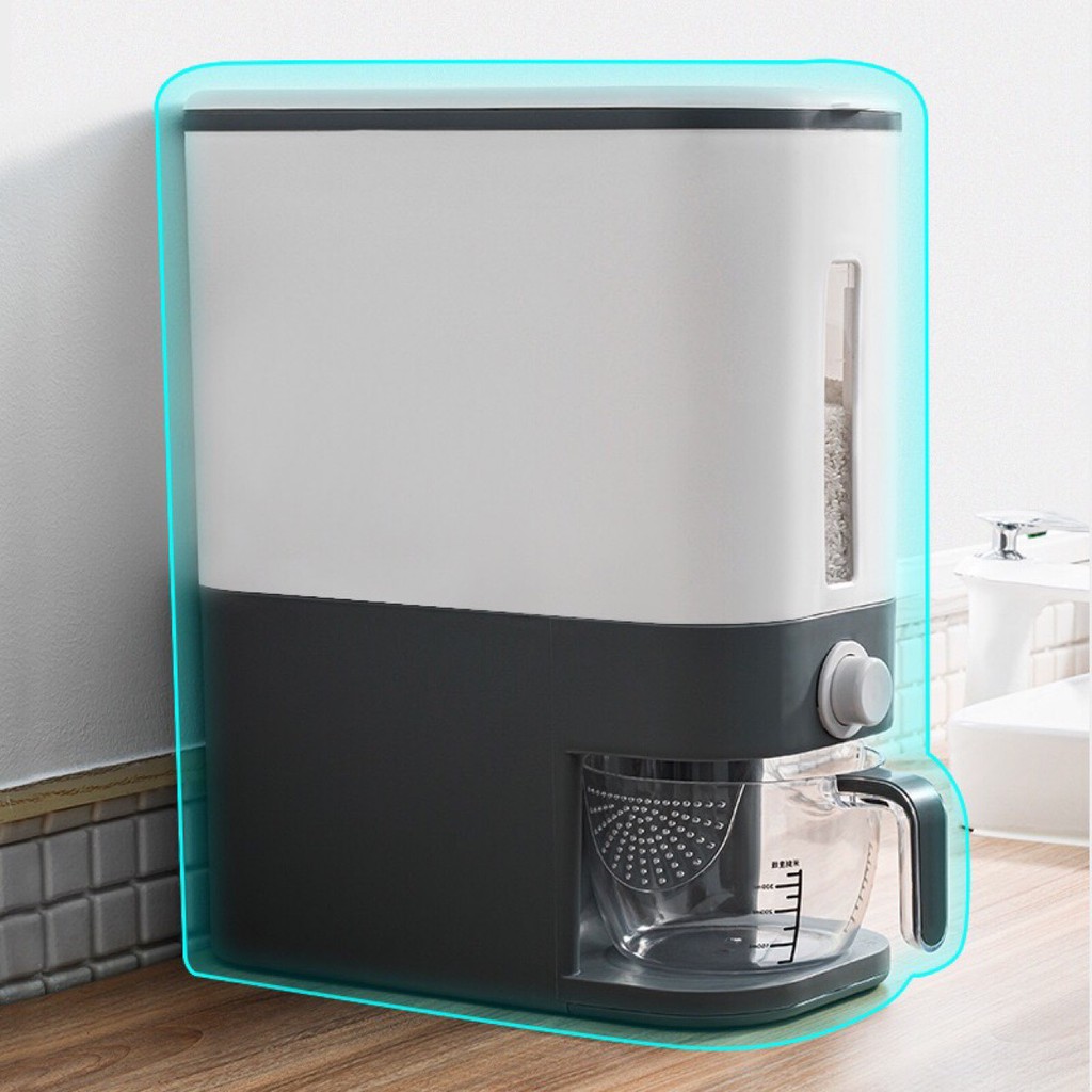 Thùng Đựng Gạo Thùng Gạo Thông Minh Hàng Cao Cấp Dung Tích 12kg | BigBuy360 - bigbuy360.vn