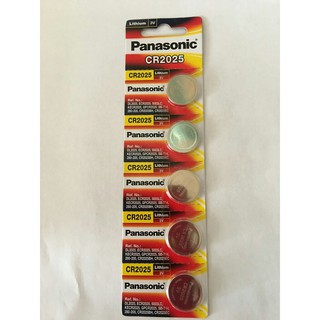 5 Viên Pin CR2025 Panasonic Lithium 3V Panasonic chính hãng