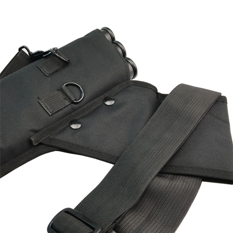 Túi Đeo Hông Đựng Mũi Tên 3 Ống Màu Đen