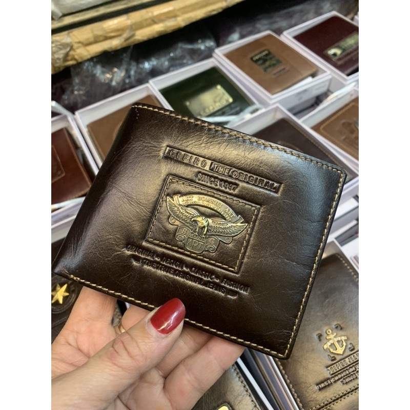 Ví nam da thật hiệu cefiro