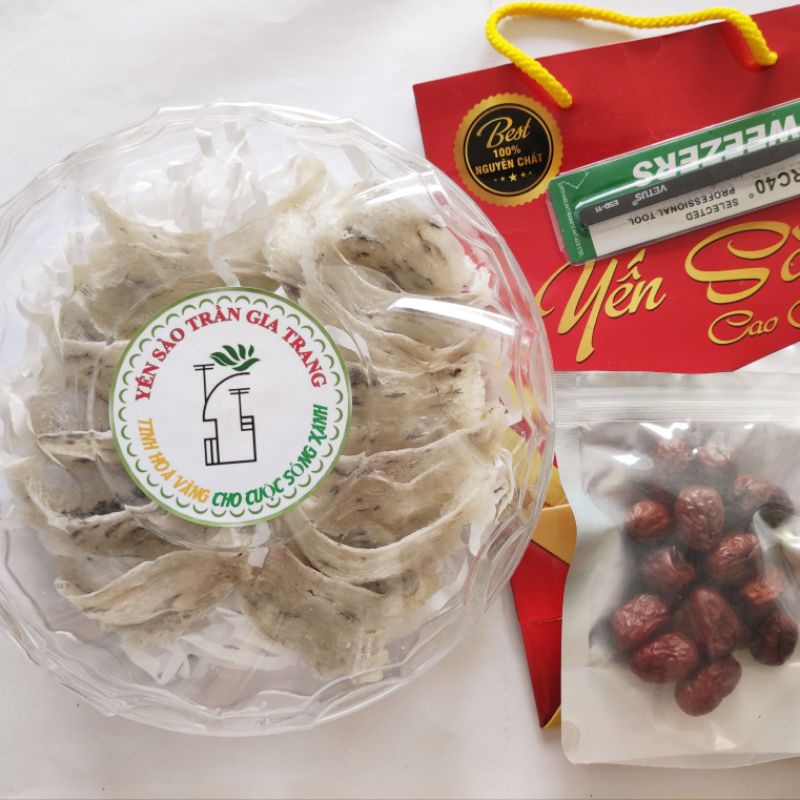 Yến sào thô nguyên tổ + Quà