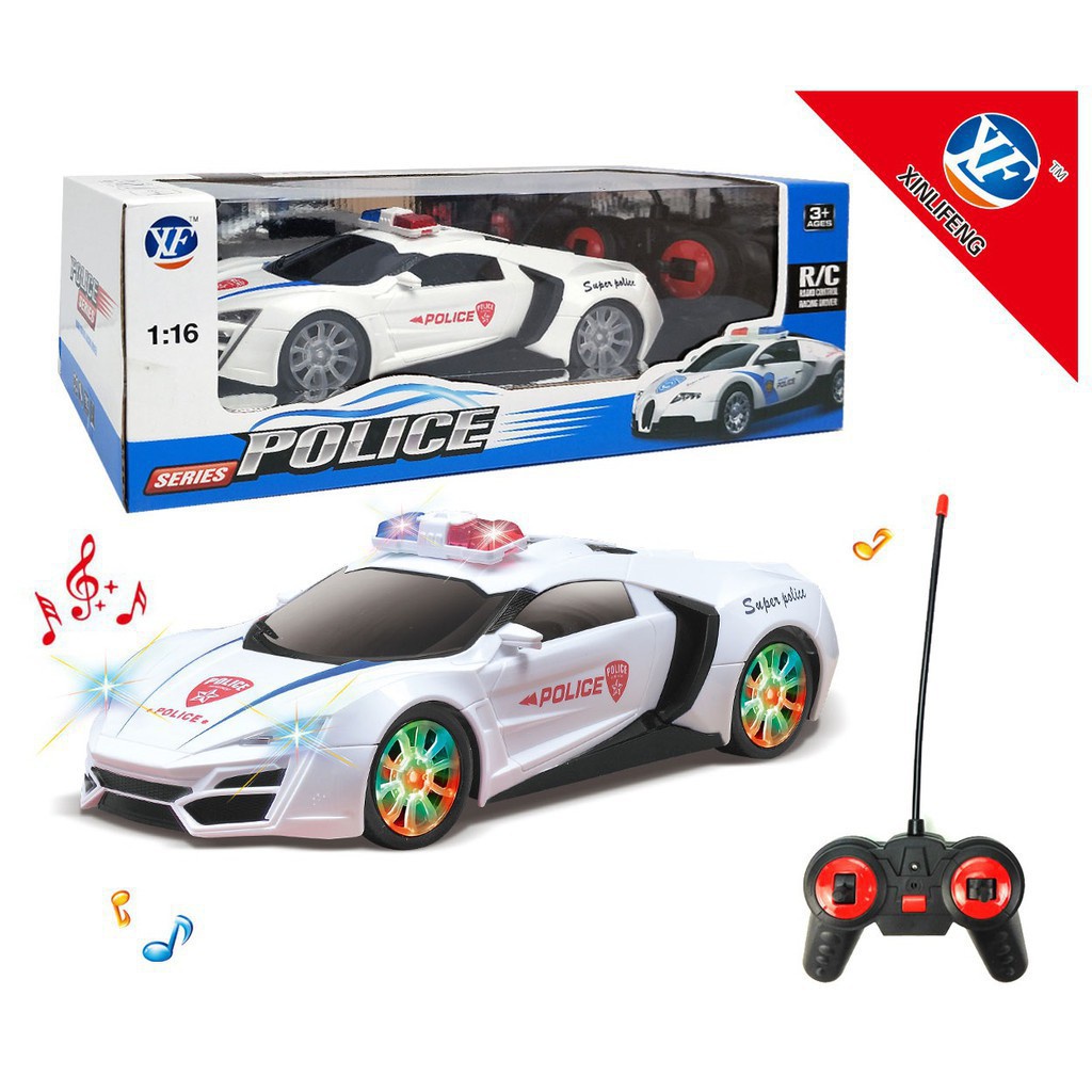 Siêu Xe Cảnh Sát Supercar Police Điều Khiển Từ Xa SP605