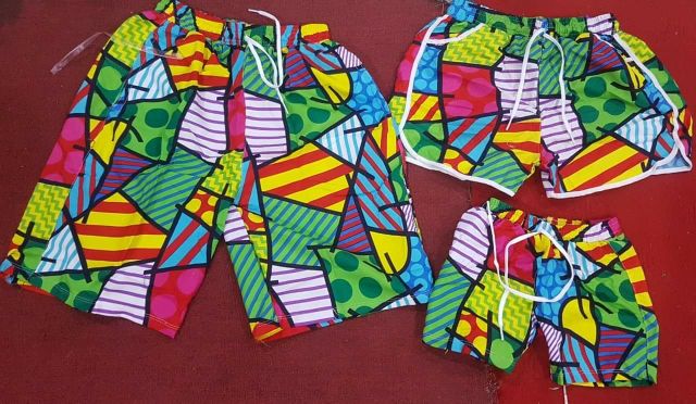 sỉ quần đi biển gia đình cho trẻ em, người lớn