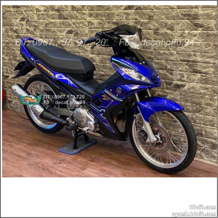 Tem Rời Exciter 135 2006 Xanh đen Spark (B)