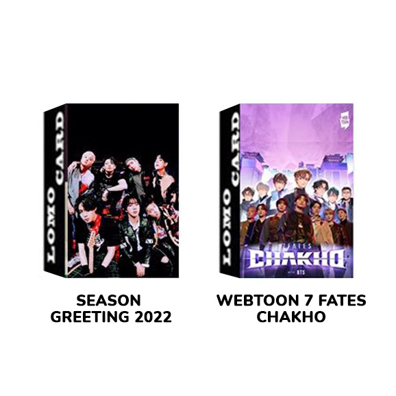 Lomo Card BTS 2022 (Mẫu Mới Nhất) - 1 bộ 30 ảnh chất lượng HD