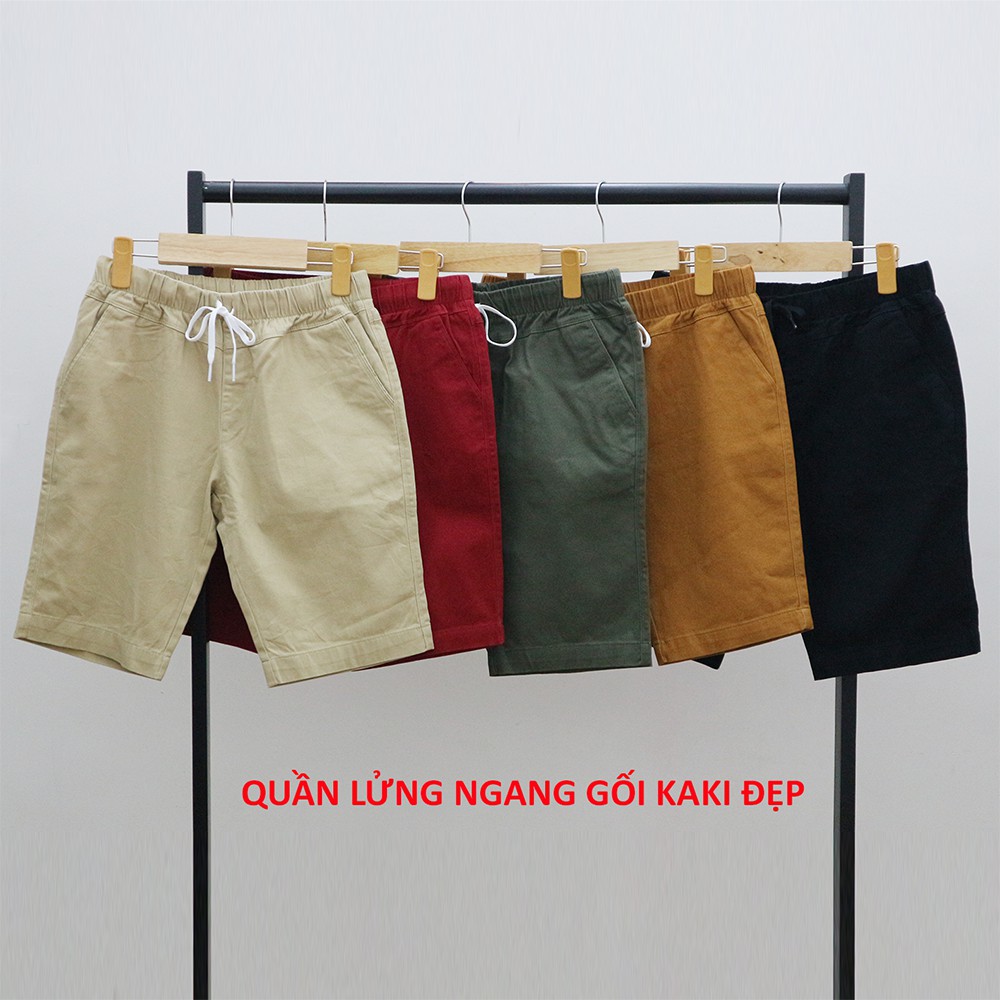 QUẦN LỬNG NGANG GỐI KAKI NỮ LƯNG THUN ĐẸP, GIÁ TỐT