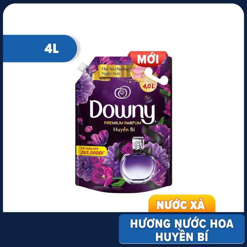 Nước xả vải Downy huyền bí túi 4L.