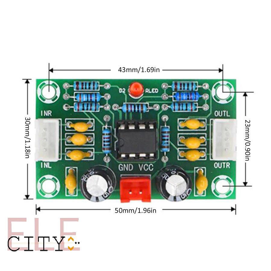 CHANNEL Mô Đun Khuếch Đại 107ele Mini Ne5532