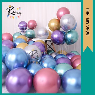 Set 10 bóng Siêu nhũ, độ bóng cao, trang trí điểm nhấn rất đẹp
