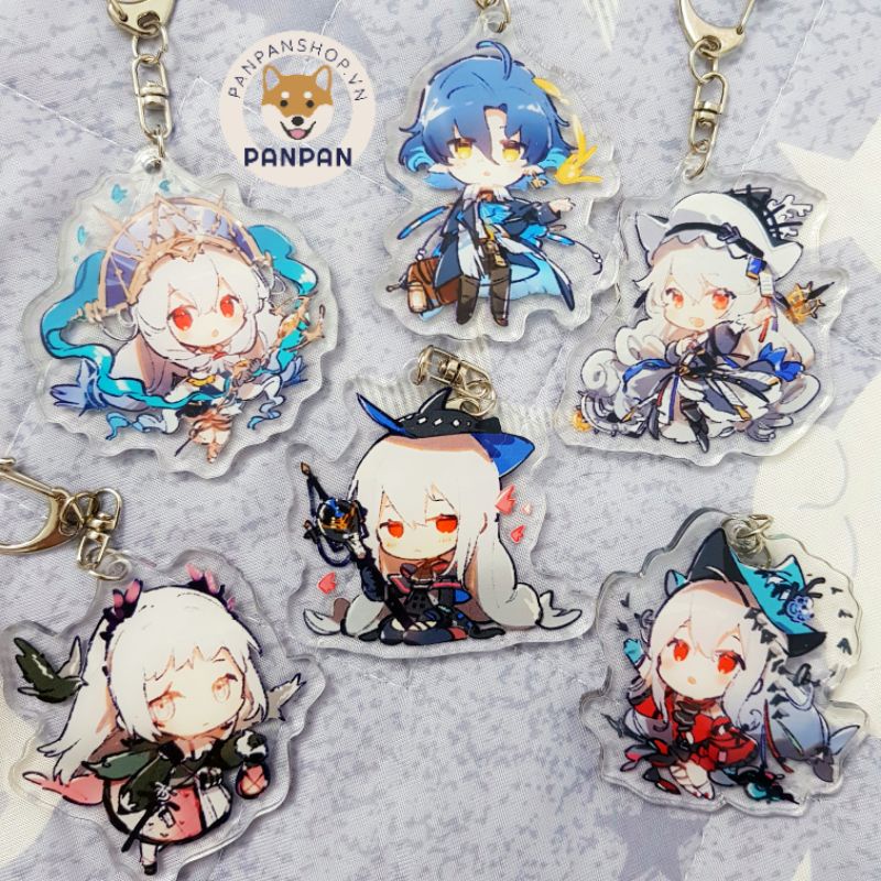 Móc khóa Anime DELUXE Arknights Skin