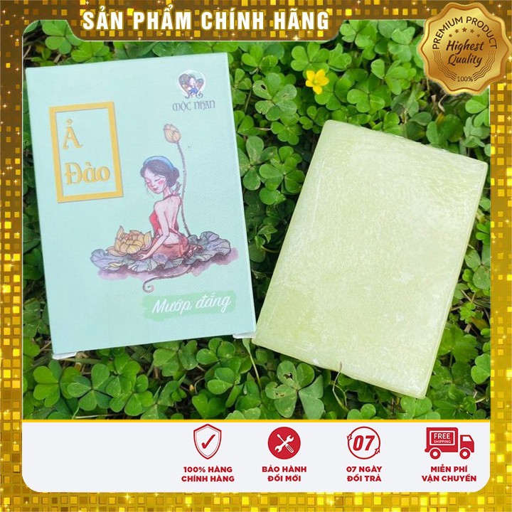 Tiemxuongrong - Xà Bông Nghệ Mật Ong - Mướp Đắng - handmade Mộc Nhan Natural - ngừa thâm, trắng sáng, mát da