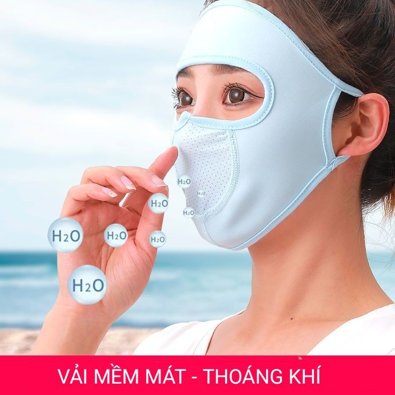 [Mới 2021] Khẩu trang toàn mặt, khẩu trang ninja chống nắng thoáng khí | BigBuy360 - bigbuy360.vn