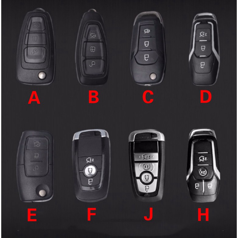 Vỏ Da Đựng Chìa Khóa Xe Hơi Ford Territory Ranger Fiesta Everest