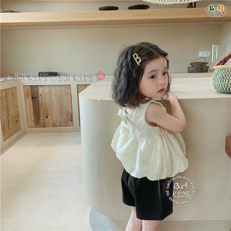 SALE SET 2 CHI TIẾT ÁO BỒNG VÀ QUẦN BÉ GÁI XINH XẮN SIZE 6-20KG