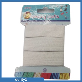 [Dolity1] Dây Thun Co Giãn Màu Đen Bản Dẹt 20mm May Váy Và Quần