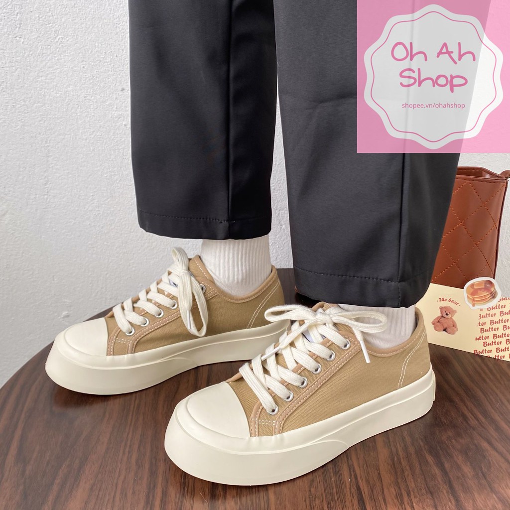 [Mã FAGREEN245 giảm 10% tối đa 30k đơn từ 99k] 🍓 Giày Mũi Tròn Ulzzang Đế Dày 2.5cm Hàng Loại 1 Mẫu Mới 2021 Chất Đẹp | BigBuy360 - bigbuy360.vn