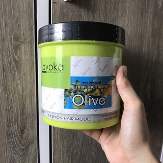 Hấp Dầu Olive Lavoka Siêu Mềm Mượt 1000ml HÀNG CHÍNH HÃNG