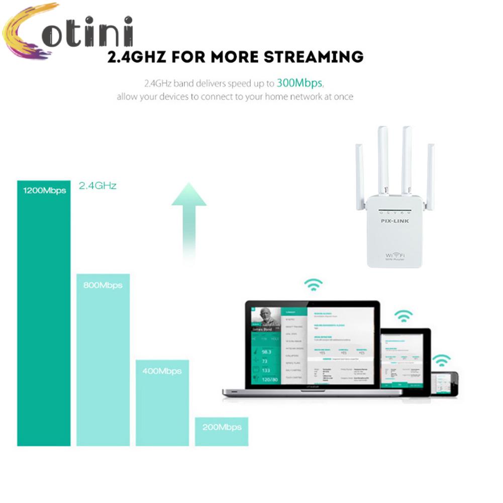 Thiết Bị Khuếch Đại Tín Hiệu Wifi Cotini Wr09Q 300mbps 2.4g | BigBuy360 - bigbuy360.vn